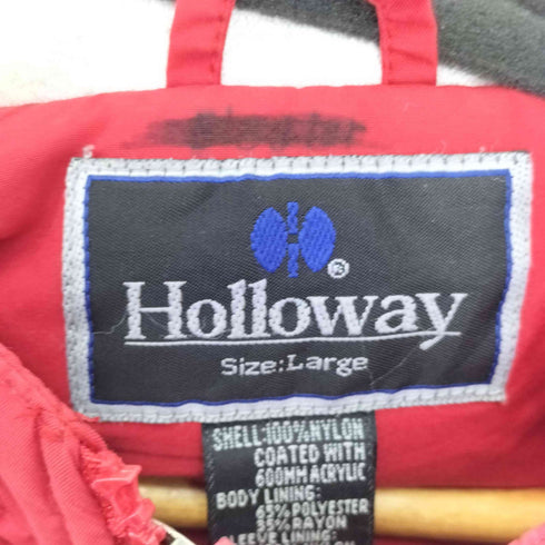 Holloway ナイロン フーデッドジャケット メンズ JPN:L