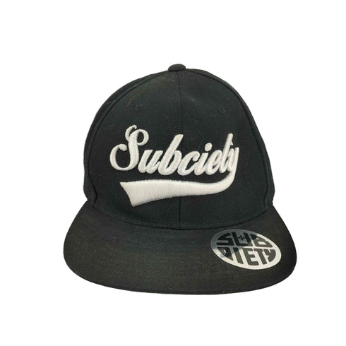 サブサエティ Subciety フロント刺繍 ベースボールキャップ メンズ
