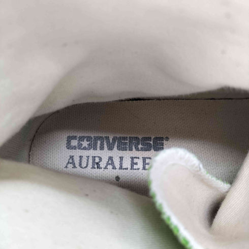 オーラリー AURALEE ALL STAR AURALEE HI LIMEYELLOW メンズ CONVERSE:9 1/2