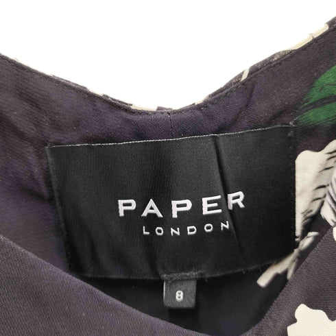 paper london シャーリング フラワー ワンピース レディース 8
