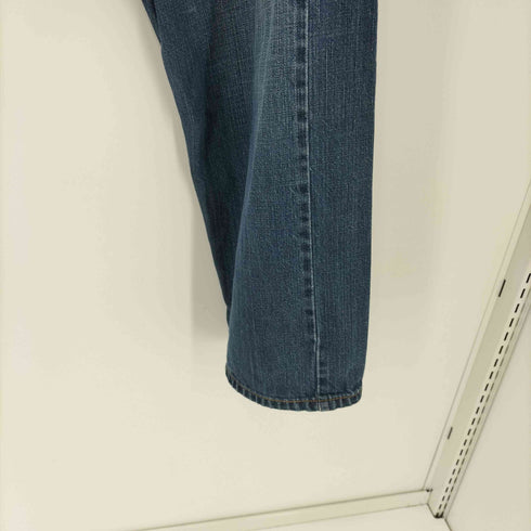 ボタン裏4459 569 ワイドシルエット ストレート デニム パンツ メンズ 42×30