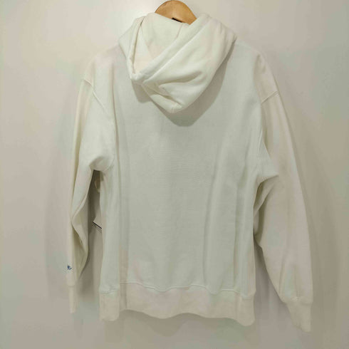 DUBREIKO 刺繍デザイン プルオーバー パーカー メンズ JPN:XL