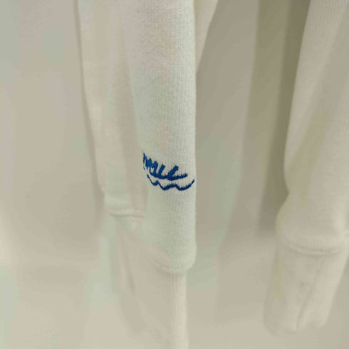 DUBREIKO 刺繍デザイン プルオーバー パーカー メンズ JPN:XL