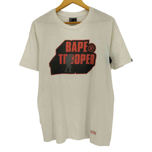 アベイシングエイプ A BATHING APE 00s authorized felicitee クルーネック半袖Tシャツ メンズ JPN:L