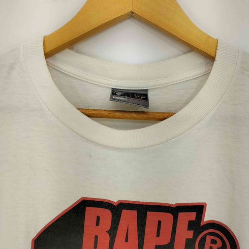 アベイシングエイプ A BATHING APE 00s authorized felicitee クルーネック半袖Tシャツ メンズ JPN:L