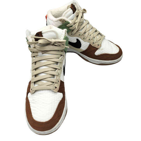 ナイキ NIKE Dunk High LX Toaaty Oil Green Rattan ダンク ハイ トースティ オイルグリーンラタン レディース JPN:23.5