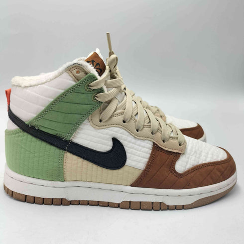 ナイキ NIKE Dunk High LX Toaaty Oil Green Rattan ダンク ハイ トースティ オイルグリーンラタン レディース JPN:23.5