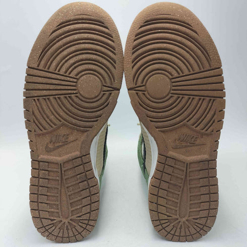 ナイキ NIKE Dunk High LX Toaaty Oil Green Rattan ダンク ハイ トースティ オイルグリーンラタン レディース JPN:23.5