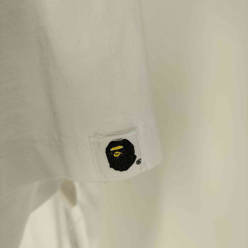 アベイシングエイプ A BATHING APE 00S BABY MILO ベイビーマイロ プリント クルーネック Tシャツ メンズ JPN:L