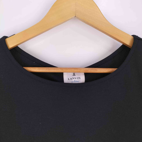 ランバンオンブルー LANVIN en Bleu バックリボンカットソー レディース JPN:38