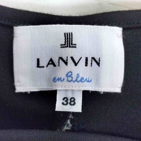 ランバンオンブルー LANVIN en Bleu バックリボンカットソー レディース JPN:38