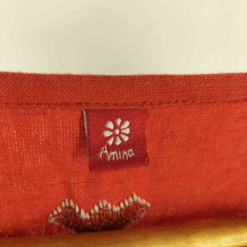 アミナ Amina インド染め 刺繍ワンピース レディース