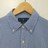 ラルフローレン RALPH LAUREN クラシックフィット シアサッカー ギンガムチェック ボタンダウン S/S シャツ メンズ import:S
