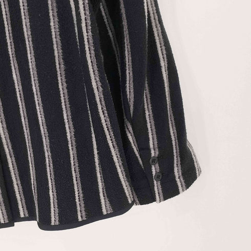 フレッドペリー FRED PERRY ストライプ フリース 3B テーラード ジャケット メンズ import:M