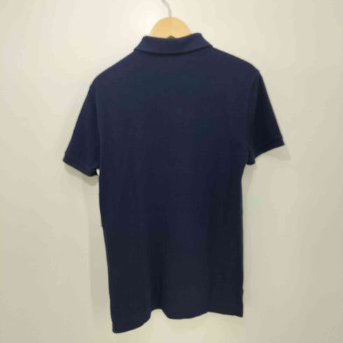 ポロラルフローレン POLO RALPH LAUREN CUSTOM SLIM FIT ポニー刺繍 鹿の子 S/S ポロシャツ メンズ import:S