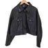 ザラ ZARA フェイクレザー ブルゾン 短丈 レディース JPN:XL