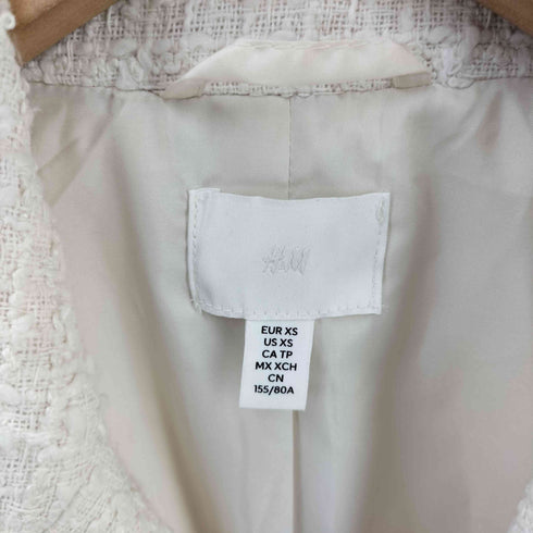 エイチアンドエム H&M ツイードテーラードジャケット レディース JPN:XS