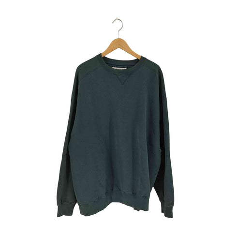 ラッセルアスレチック RUSSELL ATHLETIC 90s USA製 DAC 前V クルーネックスウェット メンズ import:XL