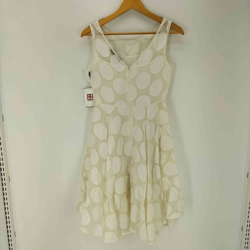マレーラ MARELLA シルク混 ドット ノースリーブワンピース レディース JPN:40