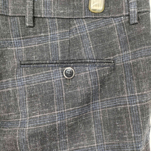 ハートシャフナーアンドマルクス HART SCHAFFNER & MARX シルク混チェックパンツ メンズ 34x30