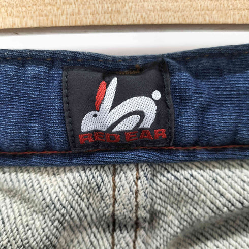 レッドイヤー RED EAR デニム調 ストレッチスウェットパンツ メンズ M