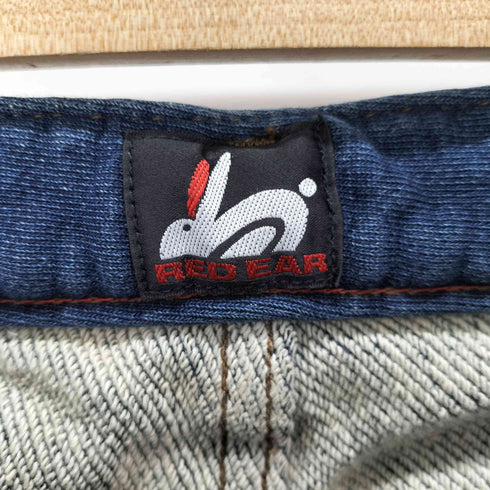 レッドイヤー RED EAR デニム調 ストレッチスウェットパンツ メンズ M