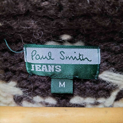 ポールスミスジーンズ Paul Smith JEANS カウチンニットカーディガン メンズ M