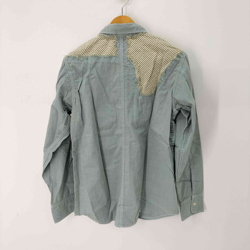 ポールスミスジーンズ Paul Smith JEANS ダメージ加工 ロングスリーブシャツ メンズ M