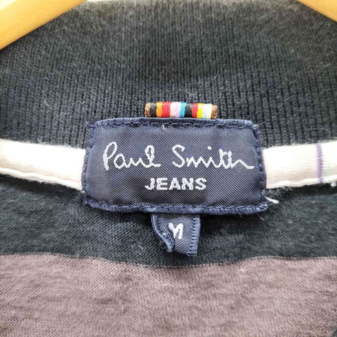 ポールスミスジーンズ Paul Smith JEANS ボーダーポロシャツ メンズ M