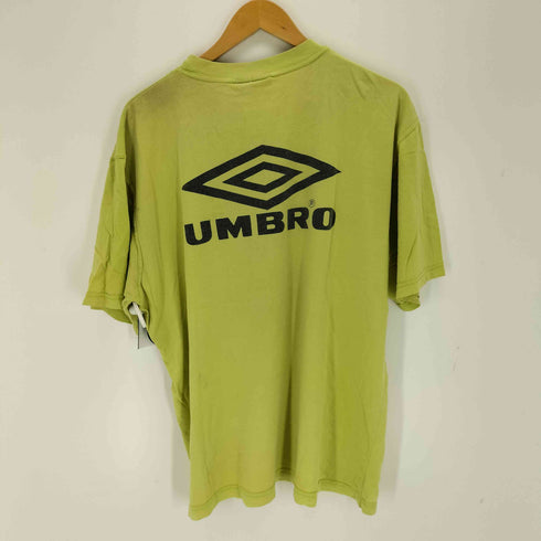 アンブロ UMBRO 90s 企業 両面プリントクルーネックTシャツ メンズ JPN:XL