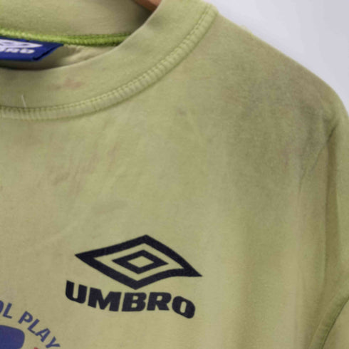 アンブロ UMBRO 90s 企業 両面プリントクルーネックTシャツ メンズ JPN:XL