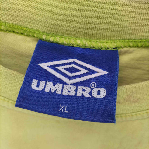 アンブロ UMBRO 90s 企業 両面プリントクルーネックTシャツ メンズ JPN:XL