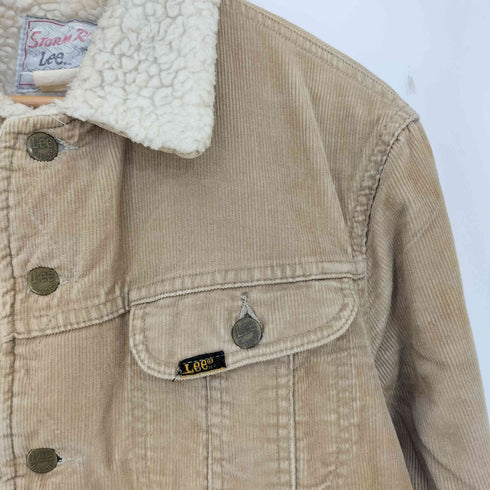 リー Lee 70s~80s USA製 STORM RIDER 裏ボア コーデュロイ トラッカージャケット メンズ 40L