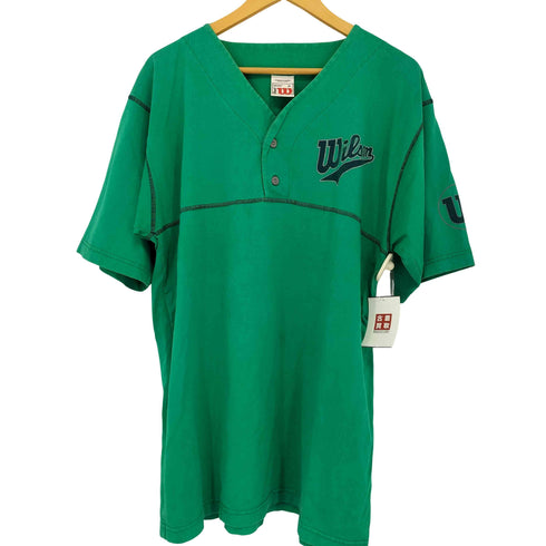 ウィルソン Wilson ベースボールヘンリーシャツ メンズ import:XL