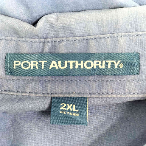 ポートオーソリティ Port Authority 企業ロゴ刺繍入りワークシャツ メンズ 2XL