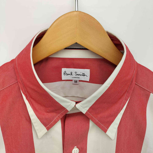 ポールスミスロンドン Paul Smith LONDON 半袖 ストライプシャツ メンズ M