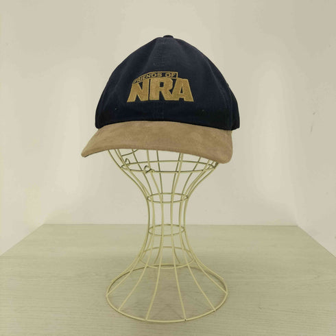 90s USA製 NRA BY AMERICAP 刺繍キャップ メンズ FREE