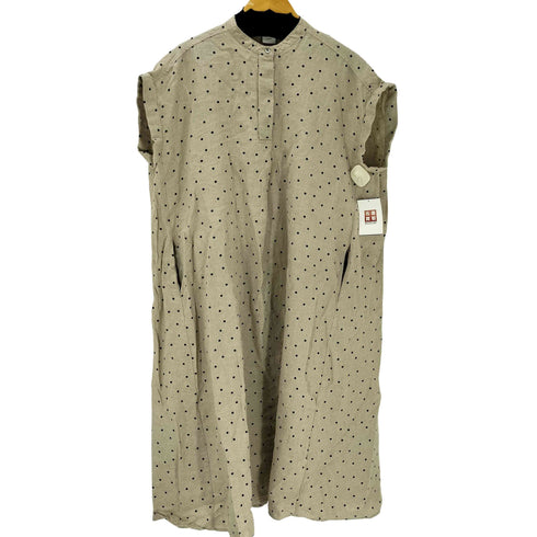 アーバンリサーチドアーズ URBAN RESEARCH DOORS 24ss リネンドットフレアワンピース レディース JPN:M