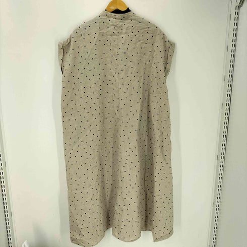 アーバンリサーチドアーズ URBAN RESEARCH DOORS 24ss リネンドットフレアワンピース レディース JPN:M