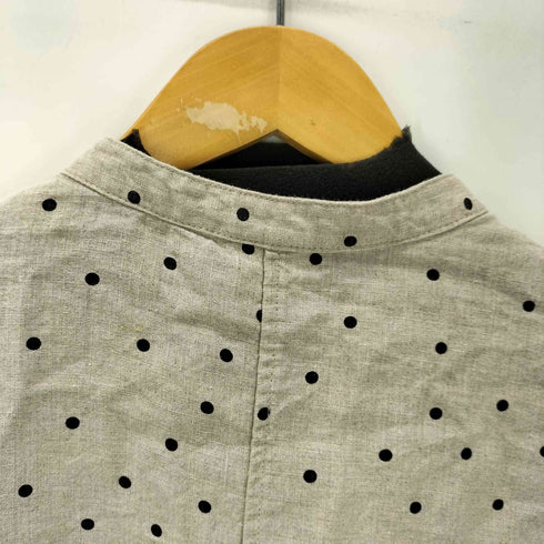 アーバンリサーチドアーズ URBAN RESEARCH DOORS 24ss リネンドットフレアワンピース レディース JPN:M