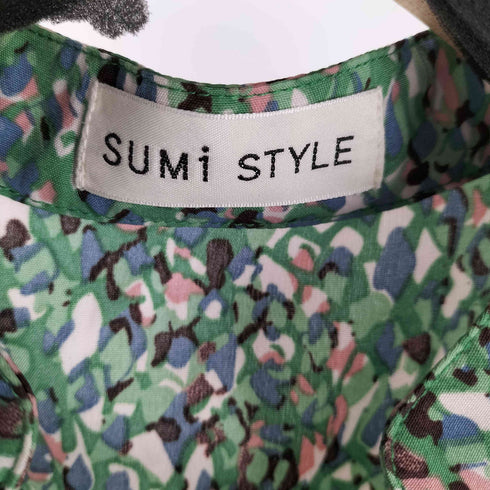 スミスタイル SUM1 STYLE 24ss 半袖ティアードワンピース レディース FREE