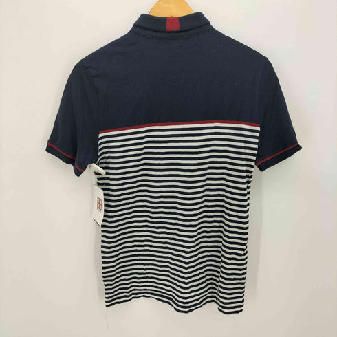 ポールスミス Paul Smith ボーダー 半袖ポロシャツ メンズ M