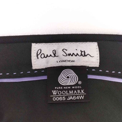 ポールスミスロンドン Paul Smith LONDON ウール タック スラックスパンツ メンズ 76
