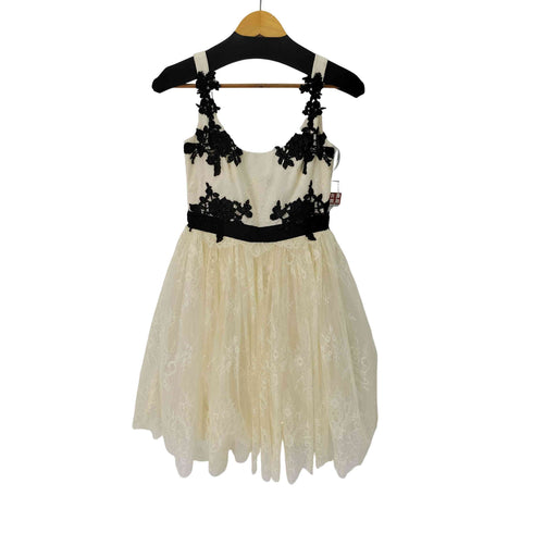 notte by marchesa レース ノースリーブワンピース スパンコール レディース 2