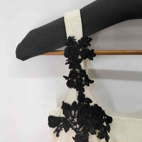 notte by marchesa レース ノースリーブワンピース スパンコール レディース 2