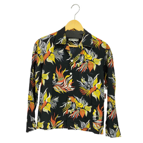 ワコマリア WACKO MARIA HAWAIIAN SHIRT L/S 開襟 アロハシャツ メンズ JPN:S