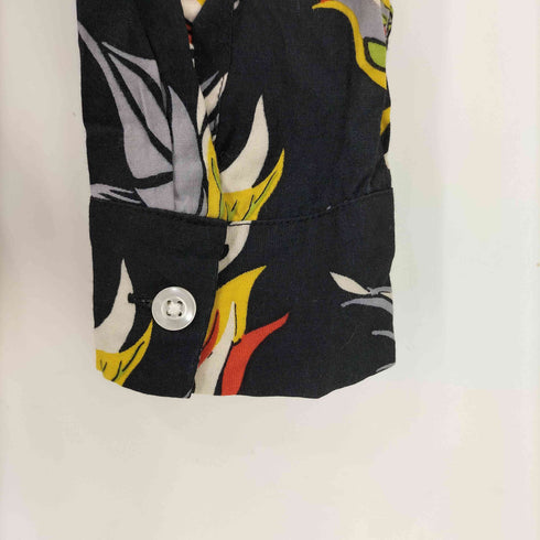 ワコマリア WACKO MARIA HAWAIIAN SHIRT L/S 開襟 アロハシャツ メンズ JPN:S