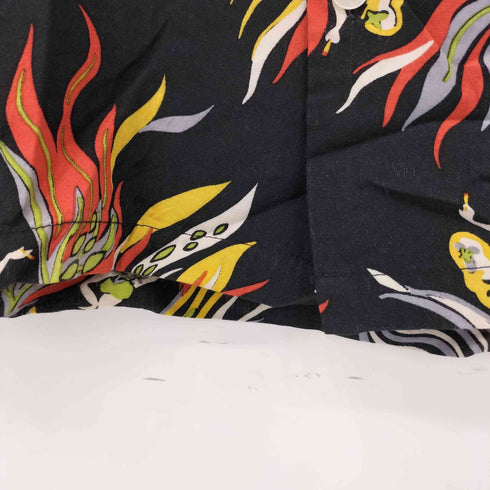 ワコマリア WACKO MARIA HAWAIIAN SHIRT L/S 開襟 アロハシャツ メンズ JPN:S