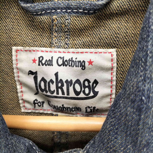 ジャックローズ JACKROSE リペア デニムカバーオール メンズ 3