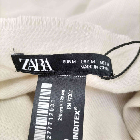 ザラ ZARA レーヨン混 スカーフ ストール レディース M